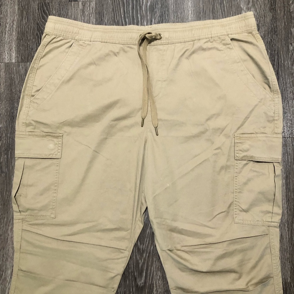 Polo Ralph Lauren Chino Joggers Tan Khaki XXL Utility Cargo - Picture 2 of 10